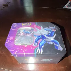 Pokemon TCG Azure Legends Tin Dialga - 5 Booster Packs + Promo + Code (2023) - Image 3