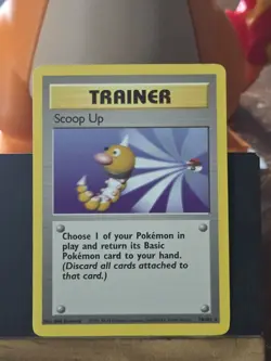 1 Scoop Up, 78/102 Unlimited Base Set Rare (1999) Pokemon TCG LP Lightly Played - Image 1
