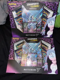 (2) Pokemon TCG Champions Path Collection- Hatterene V Boxes -NEW/Factory Sealed - Image 1