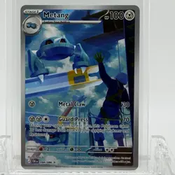 Pokemon TCG Chaos Rising Metang #094/086 Illustration Rare NM - Image 1