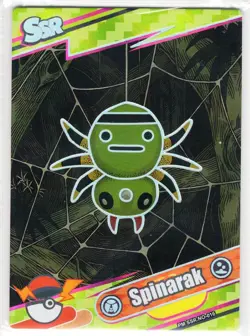 Spinarak PM-SSR No. 016 SSR Holo Eif Origin 4.0 Non-TCG Pokemon - Image 1