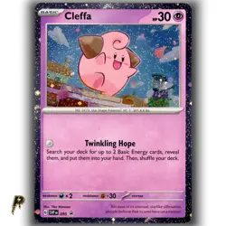 Pokemon Scarlet & Violet Cosmos Holo Celffa 095 Promo Card NM - Image 1