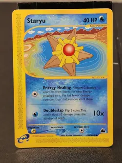 Pokemon TCG Staryu 2003 Skyridge Regular Card 103/144 eReader Tcg Card Play See - Image 1