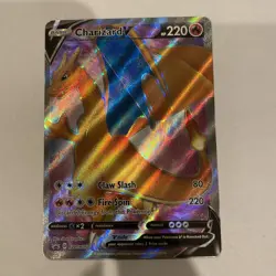 Pokemon SWSH Black Star Promos Charizard V 2020 #SWSH050 - Image 1