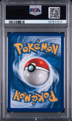 PSA 6 1999 POKEMON FOSSIL # 33 GASTLY 1ST EDITION - Image 2