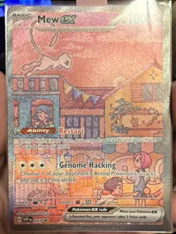 Mew ex - SVP053 - Pokemon Scarlet & Violet Promo Ultra Rare Holo Card - Image 1