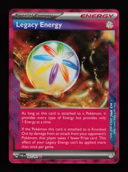 Legacy Energy 167/167 Holo ACE SPEC Rare Twilight Masquerade Pokemon Cards - Image 1
