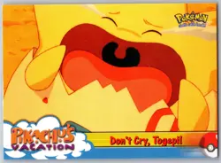 POKEMON TOPPS THE FIRST MOVIE TRADING CARDS DON'T CRY, TOGEPI! #43 NON HOLO NM - Image 1