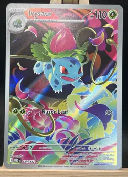 Ivysaur 134/132 IR Pokemon TCG Mega Evolution Full Art Rare NM/Mint - Image 1