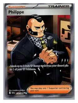 Philippe 110/086 Holo | NM/M | Chaos Rising | Pokemon TCG - 2026 - Image 2