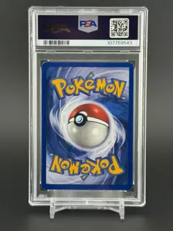 Pokemon Entei Sketch Fire Energy League Holo Moduwa Auto 10 PSA AUTHENTIC - Image 2