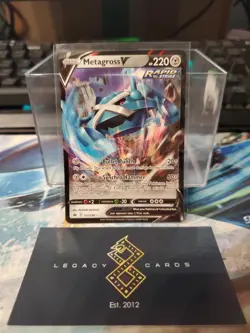 Metagross V 112/198 - SWSH: Chilling Reign Ultra Rare - Pokemon TCG (NM) - Image 1