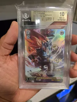 THOR The Black Winter MARVEL VOL.2 Weiss Schwarz S113-001SP BGS 10 Pristine - Image 1