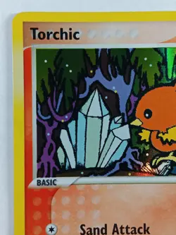 Pokemon Torchic 66/100 Common Crystal Guardians Stamped Holo Card 2006 - Image 2