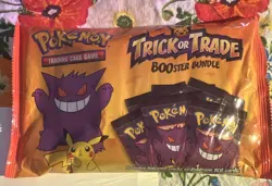 2022 Pokemon TCG Trick or Trade Booster Bundle 40 Mini Packs - Image 1