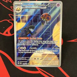 Pokemon TCG Team Rockets Orbeetle Destined Rivals 198/182 - Image 1
