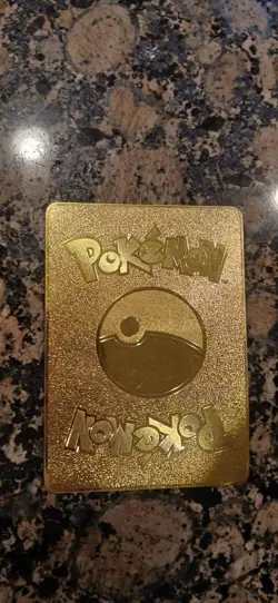 Pokemon Arceus VMAX Gold Metal Collectible Card English Standard 10000 HP - Image 2