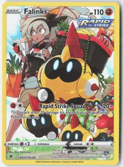 Falinks TG07/TG30 Holo Astral Radiance Trainer Gallery Pokemon Holo NM - Image 1