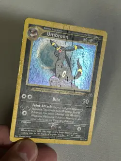 Pokemon TCG Neo Discovery Umbreon 13/75 - Holo Rare Unlimited WOTC LP - Image 2