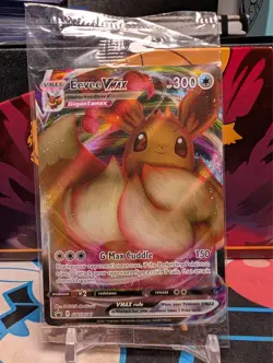 Sealed Pokemon Eevee VMAX SWSH087 SWSH: Sword & Shield Holo Promo Rare Card - Image 1