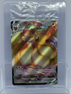 Eevee VMAX SWSH087 Black Star Promo Sealed Full Art Holo Pokemon TCG 2021 NM - Image 1