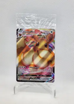 Sealed Pokemon Eevee VMAX SWSH087 SWSH-Sword & Shield Black Star Promo! Full Art - Image 2