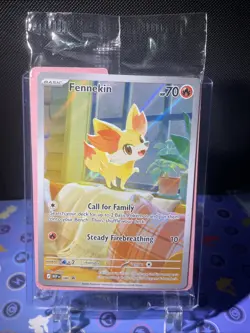 Pokemon Fennekin 080/165 ETB Blackstar Promo Sealed - Image 1