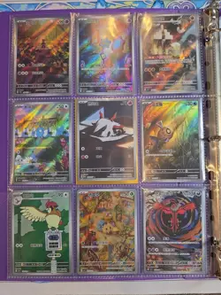 180 Pokemon Card Lot V VMAX EX Full Art Holo Rare GX SR Binder Collection - Image 2