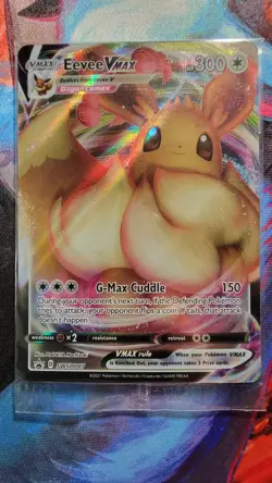 Eevee VMAX #SWSH087 Black Star Promo Holo NM/M Sealed Pokemon TCG - Image 1