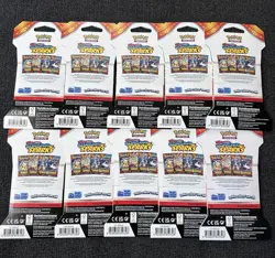 10x Pokemon Surging Sparks New Sealed Blister Booster Pack - Image 2