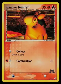 Team Magma's Numel 64/95 Common Team Magma vs Team Aqua Pokemon Lightly Played - Image 1