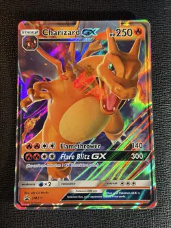 Charizard GX SM211 Black Star Promos Full Art Holo Pokemon - Image 1