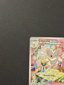 Cinccino Illustration Rare 183/162 Pokemon SV05: Temporal Forces - Image 2