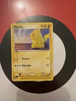 Pokemon Pikachu TCG EX Sandstorm Card 72/100 Regular Common Near Mint Condition - Image 1