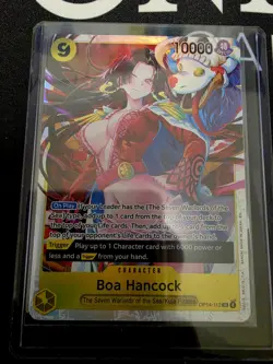 🔥 BOA HANCOCK OP14-112 SR THE AZURE SEA'S SEVEN ONE PIECE English NM 🔥 - Image 1