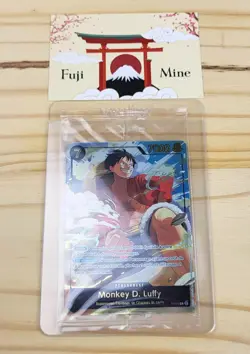 SEALED Gold Promo Japan Expo - Monkey.D.Luffy P-075 - One Piece Card Game OP TCG - Image 1