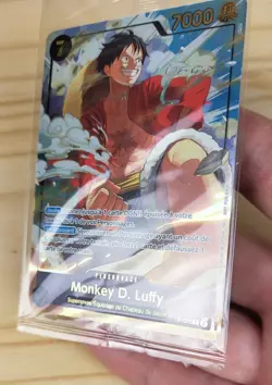 SEALED Gold Promo Japan Expo - Monkey.D.Luffy P-075 - One Piece Card Game OP TCG - Image 3