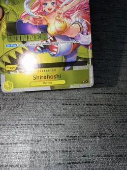 Carte One Piece Shirahoshi OP03-116 Promo WINNER English Card - Image 5