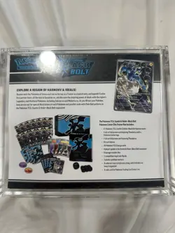 Pokemon TCG Scarlet & Violet Black Bolt Pokemon Center Elite Trainer Box W/ Case - Image 2