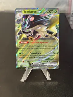 Pokemon TCG Toedscruel ex Scarlet & Violet: Paldean Fates 005/091 Holo Double - Image 1