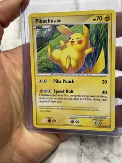 Pikachu 70/100 Common Stormfront Pokemon MP+ Pokemon TCG Nintendo Regular Card - Image 1