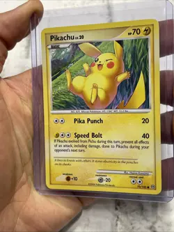 Pikachu 70/100 Common Stormfront Pokemon MP+ Pokemon TCG Nintendo Regular Card - Image 2