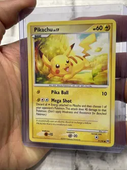 Pokemon TCG Pikachu LV. 17 Platinum Arceus 71/99 NM Near Mint Pokemon Card TCG - Image 2