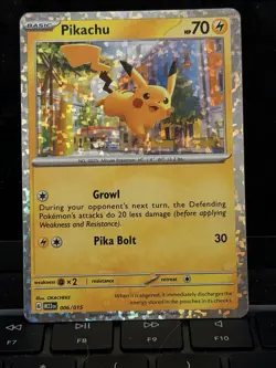 Pikachu 006/015 - Holo - McDonald’s 2023 Pokemon Card - Image 1