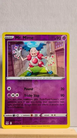 Mr. Mime [MP] - Pokemon TCG Lost Origin 067/196 [Reverse Holo Rare] - Image 1
