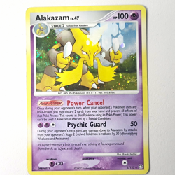 Pokemon TCG Alakazam Mysterious Treasures 2/123 Holo Rare Stage 2 100 HP 2007 - Image 1