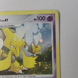 Pokemon TCG Alakazam Mysterious Treasures 2/123 Holo Rare Stage 2 100 HP 2007 - Image 4