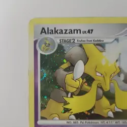 Pokemon TCG Alakazam Mysterious Treasures 2/123 Holo Rare Stage 2 100 HP 2007 - Image 5