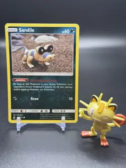 Sandile 113/214 Pokemon Sm-Unbroken Bonds Reverse Holo - NM - Image 1