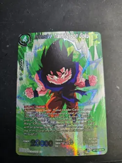 Dragon Ball Super CCG Intensive Training Son Goku BT10-066 R Foil Card NM - Image 1